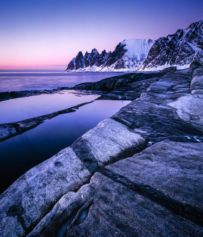 Twilight on The Oskornan Mountains