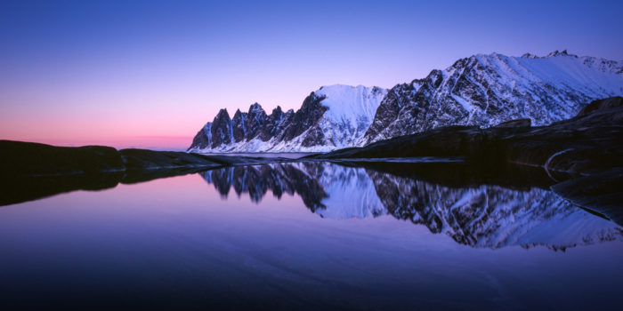 Oskornan Mountains Reflection